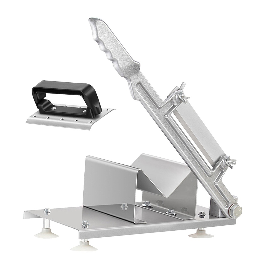 قطاعة لحوم يدوية من معدن مقاوم للصدأ لتقطيع جميع أنواع اللحوم المجمدة