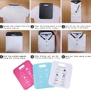 فولدر منظم للملابس قابل للطي مناسب للبناطيل والسترات والقمصان