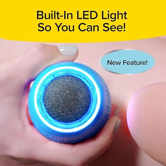 حجر كهربائي لإزالة الجلد الميت من القدمين بسرعة 2000 دورة في الدقيقة