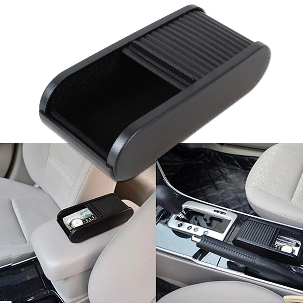 صندوق منظم للسيارة ومناسب للعملات المعدنية ذاتي اللصق