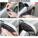 حامي وواقي مرايا السيارة مضاد للأمطار لرؤية اكثر وضوحآ