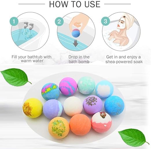 باث بومب (Bath Bomb)  لتجربة شاور استرخاء ممتعة