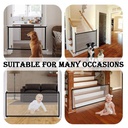 حاجز ابواب وسلالم للحفاظ على سلامة الأطفال ومنع الكلاب من دخول الغرف