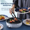 جريل كهربائي غير لاصق بقاعدة تبريد لقلي البيض وتسوية شرائح اللحم وعمل بان كيك