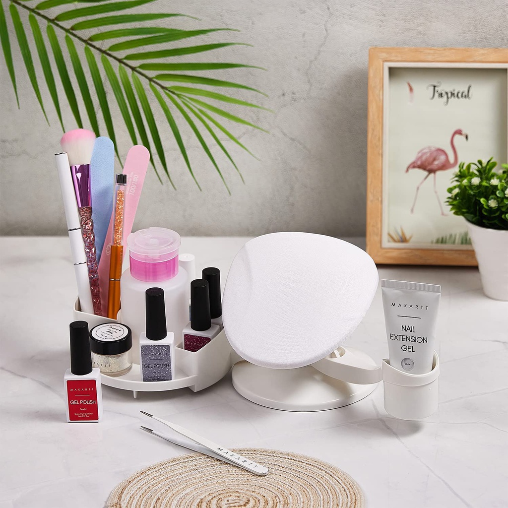 استاند وحامل مانكير وأدوات الباديكير متحرك سهل الفك والتركيب والتنظيف