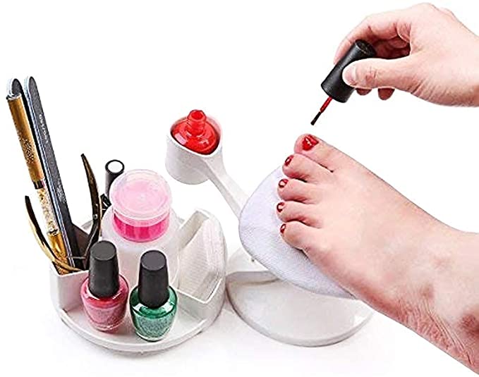 استاند وحامل مانكير وأدوات الباديكير متحرك سهل الفك والتركيب والتنظيف