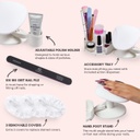 استاند وحامل مانكير وأدوات الباديكير متحرك سهل الفك والتركيب والتنظيف