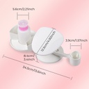 استاند وحامل مانكير وأدوات الباديكير متحرك سهل الفك والتركيب والتنظيف