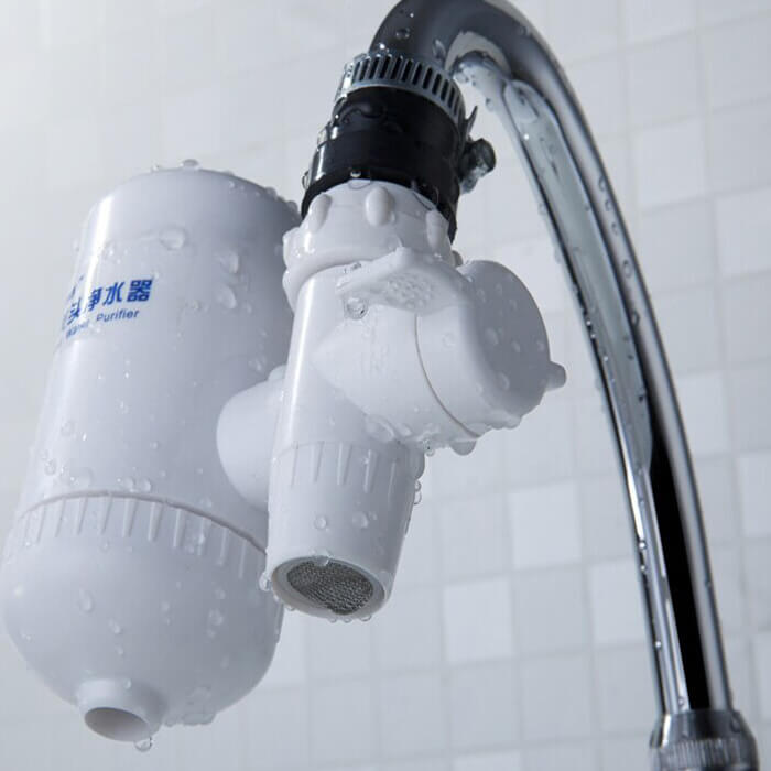 فلتر الحنفية لتنقية المياه من الرواسب والكلور والبكتيريا والفيروسات