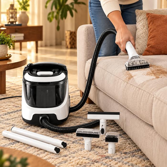 مكنسة غسيل الكنب والسجاد والمفروشات DSP KD2103 بقوة 900 وات وشفط 17KPA