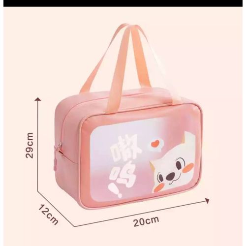 شنطة ميكب جلد وتر بروف