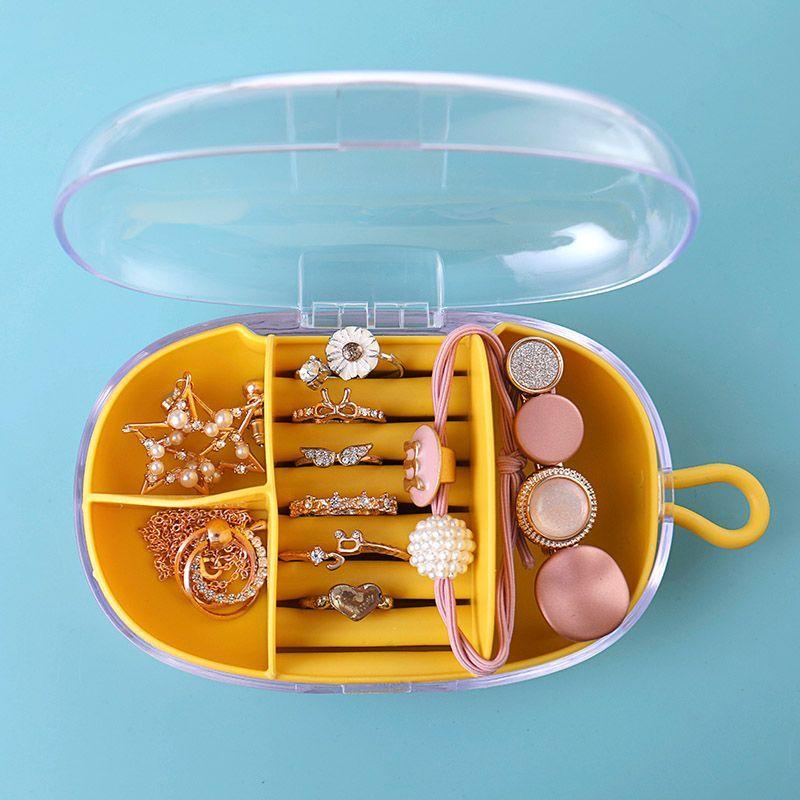 منظم مجوهرات واكسسوارات اكليريك مناسب لشنط اليد