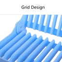 مطبقية ميني قابلة للطي لتنظيم وتجفيف الأطباق والأكواب فوق الحوض