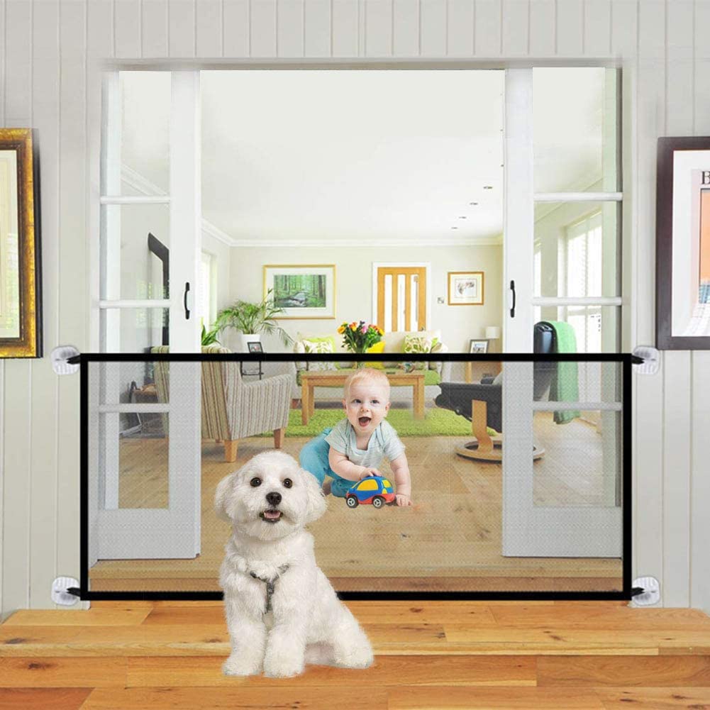 حاجز ابواب وسلالم للحفاظ على سلامة الأطفال ومنع الحيوانات الاليفة من دخول الغرف
