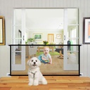 حاجز ابواب وسلالم للحفاظ على سلامة الأطفال ومنع الحيوانات الاليفة من دخول الغرف