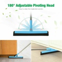 مساحة بيد معدن قابلة للفصل والميلان 180 درجة للوصول الي الاماكن الصعبة ومسح الزجاج