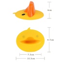 ماسك سيليكون بطوط عازل للحرارة للفرن والأواني والحلل
