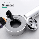 سماعة دش مزدوجة الوجه تتميز ٣ طرق لرش الماء وخزان للشامبر