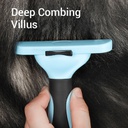 فرشة تسريح وإزالة شعر الحيوانات الأليفه كالكلاب والقطط بسهولة