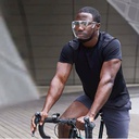 فيس شيلد لحماية الوجه بالكامل للكبار مع سنادة للأنف اكليريك