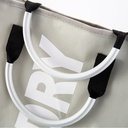 سلة غسيل ملابس كبيرة بيد لسهولة الحمل