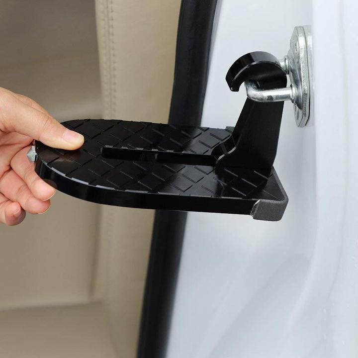 رف درجة سلم للوصول لسقف السيارة بسهولة وتعلق في قفل الباب