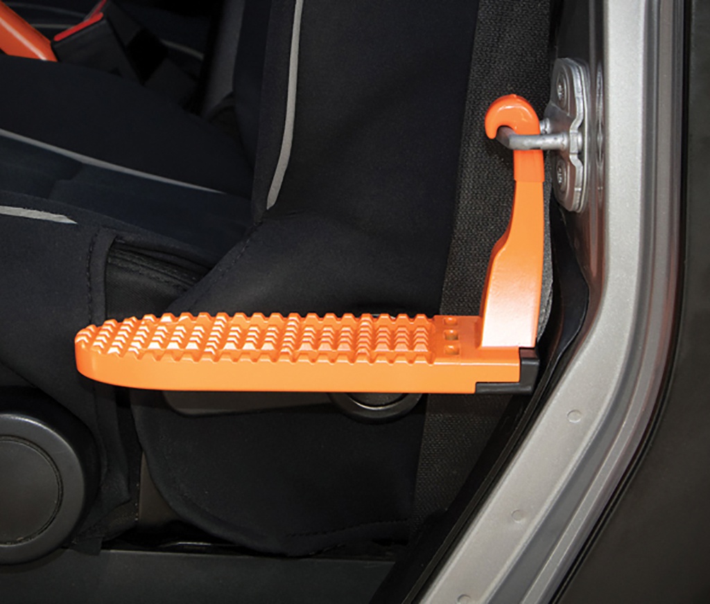 رف درجة سلم للوصول لسقف السيارة بسهولة وتعلق في قفل الباب