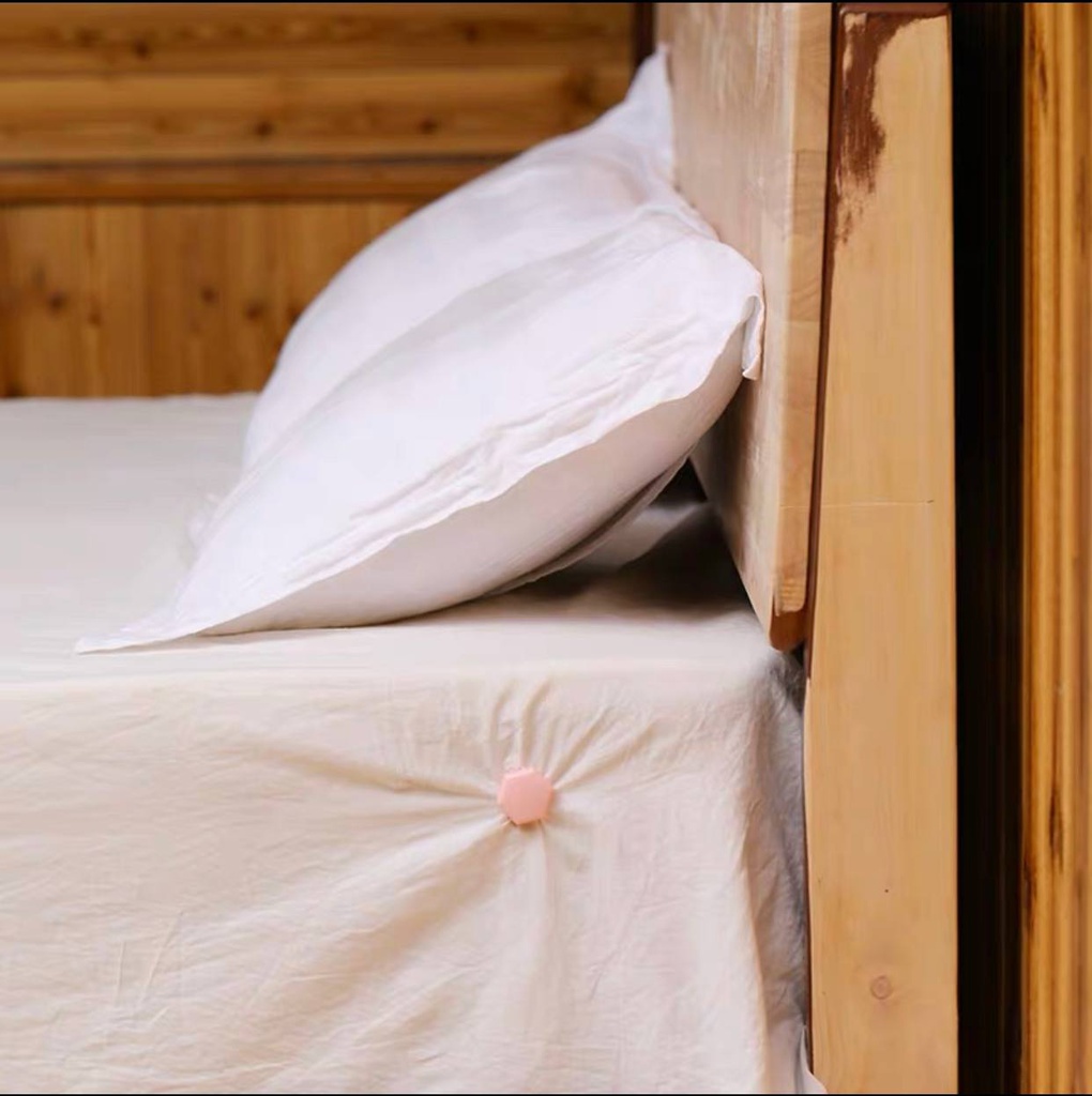 مثبت ملايه يحافظ علي السرير مرتب و يثبت الملايه من ٤ إتجاهات