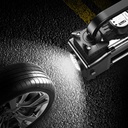 منفاخ كومبريسور كاوتش سيارة عداد ديجيتال دقيق ضغط قوي وسريع ومزود بكشاف