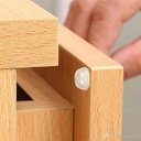 طقم صدادات وقواعد سيليكون لصد الادراج وقواعد لابتوب وكيبورد صغيرة ذاتية اللصق