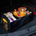 منظم لشنطة السياره 3 خانات احدهم حراري قابل للطي