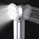 سماعة دش مزودجه الوجه ب ٣ طرق للرش وخزان للشامبو والصابون