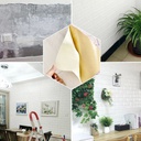 ورق الحائط اللاصق 3D ورق حائط بلصق ذاتي سهل الاستخدام