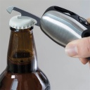 مصباح ليد وسكين ومفك وكاسر للزجاج مثالي لحالات الطوارئ والتخييم ورحلات الصيد