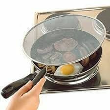 مانع طرطشة الزيت اثناء الطهي حجم كبير