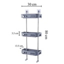 منظم الشاور 3 دور المميز بقوائم من الإستانليس القوي