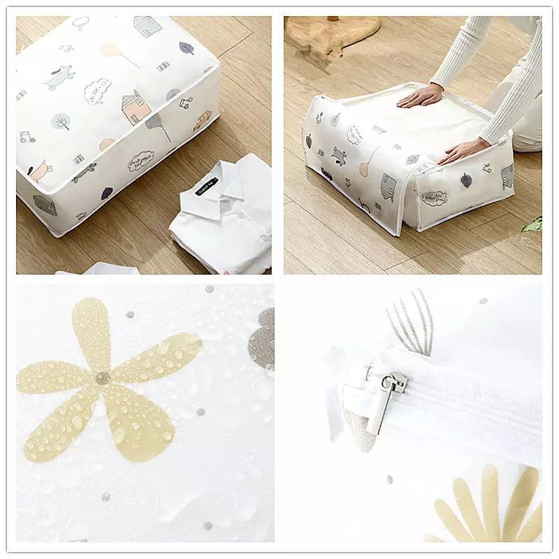 شنطة تخرين للملابس والبطاطين قابلة للطي بأشكال مختلفة