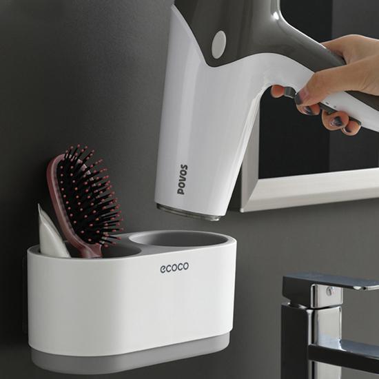 حامل للسيشوار وفرش الشعر بدبل فيس قوي من ايكوكو