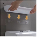 رف حائط منظم لأدوات الحمام والمطبخ لزق دبل فيس قوي ايكوكو