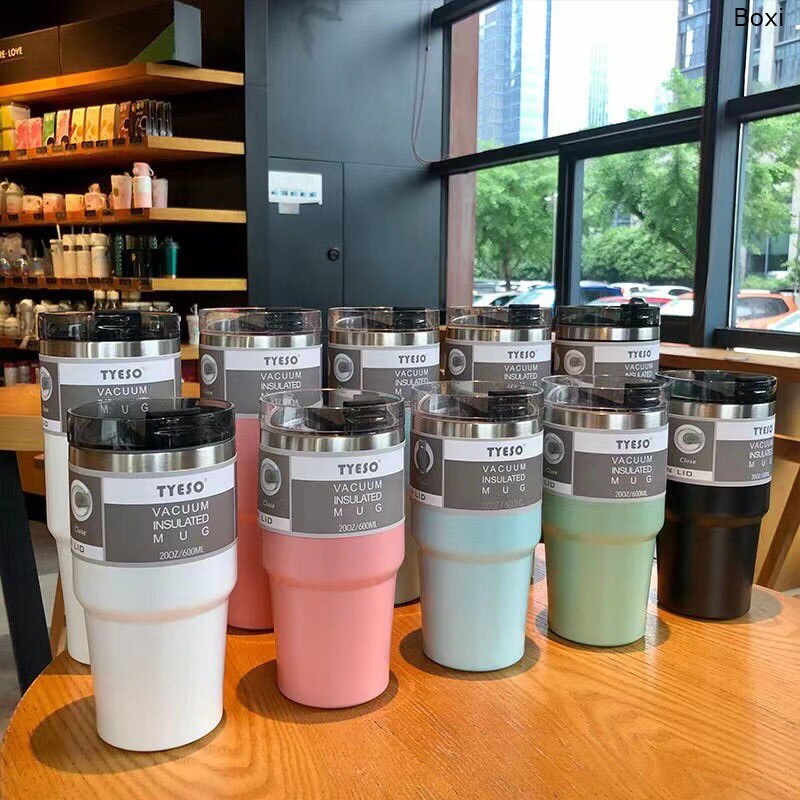 مج حراري ستيل محكم الغلق مزود بشفاطة للخروج والجيم والسفر 600 مللي