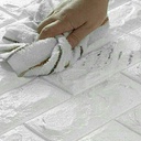 ورق الحائط اللاصق 3D ورق حائط بلصق ذاتي سهل الاستخدام