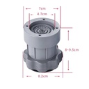 قاعده غسالة جديدة 4*1 كود 146