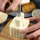 مكبس كحك  وبيتيفور وبيسكويت ومعمول بسوسته مع 6 غيارات ووشوش اشكال مختلفة