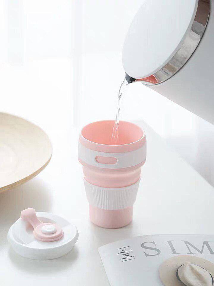 مج سيليكون قابل للطي 500 ملي