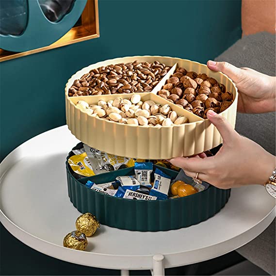 طبق تسالي غزالة