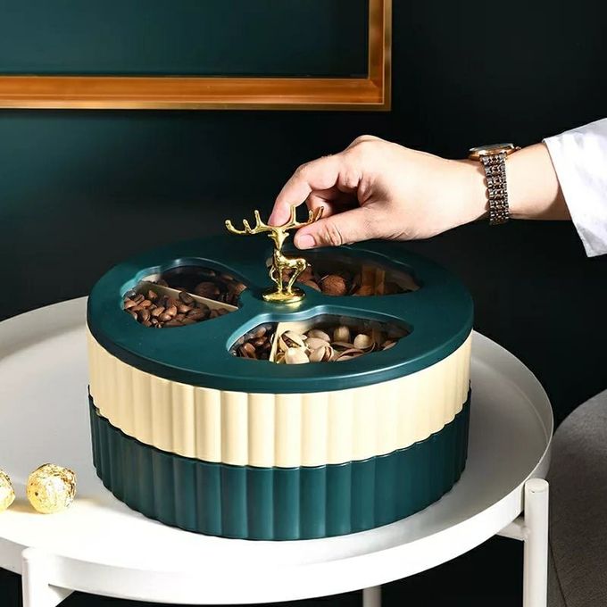 طبق تسالي غزالة