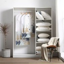 كفر بدله وتربروف للحماية وشفاف لسهولة معرفة البدلة داخل الدولاب