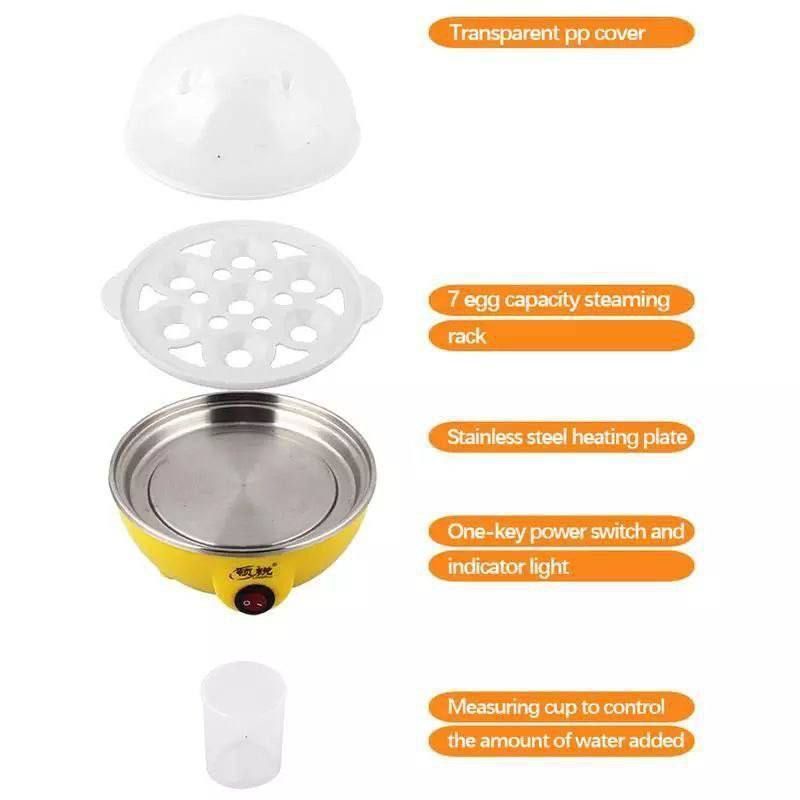 جهاز سلق بيض بالبخار علي شكل فرخة يعمل بالكهرباء ٣٥٠ وات