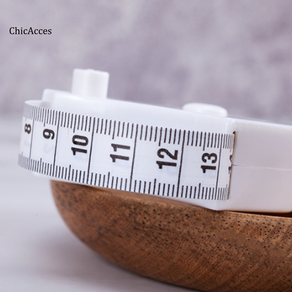 شريط قياس مازورة بزرار أتوماتيك للسحب التلقائي لقياس الجسم والقماش والسجاد