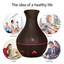 فواحة مضيئة 7 ألوان بخزان عطر 300 مللي يو اس بي